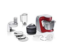 Bosch MUM58720 Multifunctional Food Processor, 3.9 liters, Dark Red/Silver