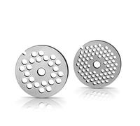 Bosch MUZ45LS Meat Grinder 2 Discs 3 mm 6 mm Stainless Steel Dishwasher Safe for MUM4 Series 2 and 4 Silver