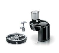 Bosch MUZS68CC Cube Cutter, Accessories for Food Processor Series 2 and 4 (Type Number MUM5xxx, MUMS2xxx), Even Cube, Cube Insert 9 mm, Includes Grid Cleaner, Black