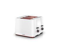Bosch MyMoment Infuse Stylish 4-Slice Toaster, TAT3M141GB, Matte White