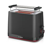 Bosch MyMoment Infuse TAT3M123GB - Compact 2-Slice Toaster with Reheat/Defrost, Foldable Bun Warmer, Auto Shut-Off, High Lift and Crumb Tray, in Matt