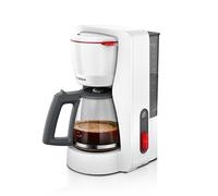 Bosch MyMoment TKA3M131 Filter Coffee Maker, 1.25 L Glass Jug, 10 to 15 Cups, 60 Min Warm, Drip Proof, Swivel Filter Holder, Filter Programme