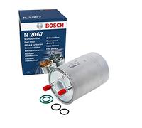 Bosch N2067 Car Diesel Filter - Replacement Filter | Separates Particles and Water from Fuel - Protects the Injection System