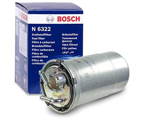 Bosch N6322 Car Diesel Filter - Replacement Filter | Separates Particles and Water from Fuel - Protects the Injection System