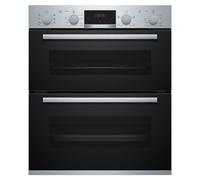 Bosch NBS533BS0B Series 4 Built Under Double Oven - STAINLESS STEEL