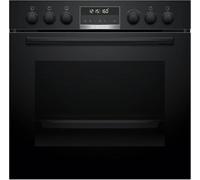 Bosch NKN645GA2E HND671LS67 Built-In Cooker Set 60 cm Pyrolysis Self-Cleaning and Baking Trolley HEB578BB3, Series 4 Electric Hob 60 cm with Roasting Zone Cooker Controlled Made in Germany