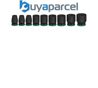 Bosch 2608003038 Impact Wrench Socket Set, 1/4 inch (9.5 mm), Storage Case Included