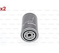 BOSCH Oil Filter 2x Fits VOLVO 740 760 VW California T4 Camper 78-03 0451203087