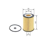 Bosch Car Oil Filter P7157 - F026407157