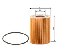 Bosch Oil Filter for BMW E39 E60 525i 530i E38 E65 740d E53 X5 3,0i Ford GT 5,4