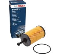 Bosch P9193 Car Oil Filter - Separates Soot and Metal Particles from Engine Oil - Provides Reliable Engine Lubrication