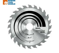 Bosch 1x PRO Wood Circular Saw Blade for Corded Hand-Held Circular Saws (for Softwood, Hardwood, Ø mm, Professional Accessory Hand-Held Circular Saw)