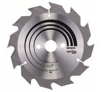 Bosch Optiline Wood Cutting Saw Blade 150mm 12T 20mm