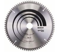 Bosch Optiline Wood circular saw blade 254 x 30 x 2.5 mm. 80 2608640437
