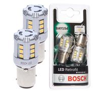 Bosch P21/5W 12V 2.5W LED Retrofit Car Multi-Fit Bulbs Twin Pack