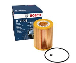 Bosch P7008 Car Oil Filter - Replacement Filter | Separates Soot and Metal Particles from Engine Oil - Provides Reliable Engine Lubrication