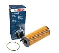 Bosch P7066 Car Oil Filter - Separates Soot and Metal Particles from Engine Oil - Provides Reliable Engine Lubrication