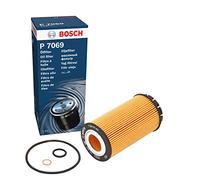 Bosch P7069 Car Oil Filter - Separates Soot and Metal Particles from Engine Oil - Provides Reliable Engine Lubrication