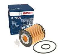 Bosch P7090 Car Oil Filter - Separates Soot and Metal Particles from Engine Oil - Provides Reliable Engine Lubrication