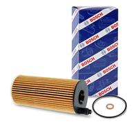 Bosch P7123 Car Oil Filter - Separates Soot and Metal Particles from Engine Oil - Provides Reliable Engine Lubrication