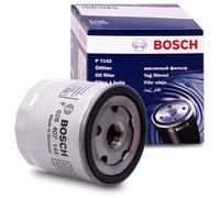 Bosch P7143 Car Oil Filter - Separates Soot and Metal Particles from Engine Oil - Provides Reliable Engine Lubrication