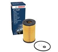 Bosch P7147 Car Oil Filter - Separates Soot and Metal Particles from Engine Oil - Provides Reliable Engine Lubrication