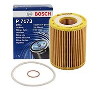 Bosch P7173 Car Oil Filter - Separates Soot and Metal Particles from Engine Oil - Provides Reliable Engine Lubrication