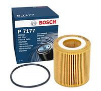 Bosch P7177 Car Oil Filter - Separates Soot and Metal Particles from Engine Oil - Provides Reliable Engine Lubrication