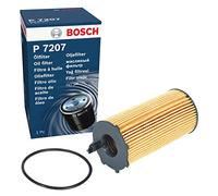 Bosch P7207 Car Oil Filter - Separates Soot and Metal Particles from Engine Oil - Provides Reliable Engine Lubrication