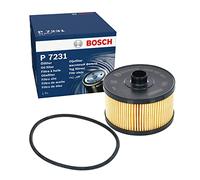 Bosch P7231 Car Oil Filter - Separates Soot and Metal Particles from Engine Oil - Provides Reliable Engine Lubrication