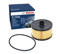 Bosch P7231 Car Oil Filter - Separates Soot and Metal Particles from Engine Oil - Provides Reliable Engine Lubrication