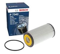 Bosch P7342 Car Oil Filter - Separates Soot and Metal Particles from Engine Oil - Provides Reliable Engine Lubrication