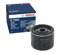 Bosch P7351 Car Oil Filter - Separates Soot and Metal Particles from Engine Oil - Provides Reliable Engine Lubrication
