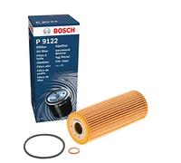 Bosch P9122 Car Oil Filter - Replacement Filter | Separates Soot and Metal Particles from Engine Oil - Provides Reliable Engine Lubrication