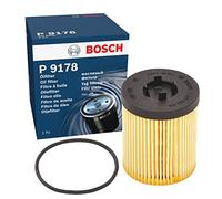 Bosch P9178 Car Oil Filter - Replacement Filter | Separates Soot and Metal Particles from Engine Oil - Provides Reliable Engine Lubrication