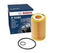 Bosch P9184 Car Oil Filter - Separates Soot and Metal Particles from Engine Oil - Provides Reliable Engine Lubrication