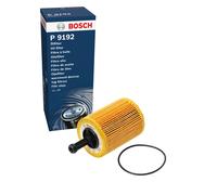 Bosch P9192 Car Oil Filter - Separates Soot and Metal Particles from