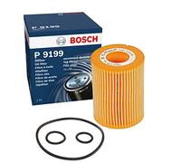 Bosch P9199 Car Oil Filter - Replacement Filter | Separates Soot and Metal Particles from Engine Oil - Provides Reliable Engine Lubrication