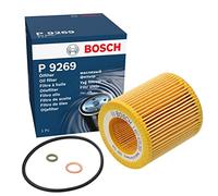 Bosch Oil Filter P9269 – Removes Soot and Metal Particles, Provides Reliable Engine Lubrication