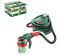 Bosch Paint Spray System PFS 5000 E (2X 1000 ml Paint Tanks, Nozzle for wall Paint (White)/varnishes (Grey)/lacquers (Black), Paint Filter, Cleaning Brush, in Carton Packaging)