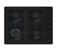 Bosch, Series 2, PBP6B6K60, 60cm Gas Hob with 4 burners, 2 Cast iron finish supports, new standard sword dials, Side control