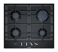 Bosch Serie 6 PCP6A6B90 hob Black Built-in 60 cm Gas 4 zone(s)