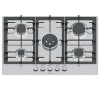 Bosch PCQ7A5I90 Series 6 75cm Stainless Steel Gas Hob