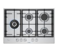 Bosch Serie 6 PCS7A5I90 hob Stainless steel Built-in 75 cm Gas 5 zone(s)