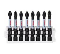Bosch 8X PRO Pozidriv Impact Bit (170 x 120 mm, Professional Accessory Screwdriver, Screwdriver)