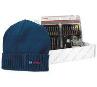 Bosch Pick & Click 43 Piece Screwdriver Bit Set with Beanie Hat