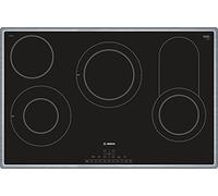 Bosch PKC845FP1D Series 6 Glass Ceramic Hob (Self-Sufficient), 80 cm Wide, Made in Germany, Roasting Zone for Large Cookware, PowerBoost Faster Cooking, DirectSelect Intuitive Operation