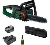 Bosch PKE 18V-30-28 P4A 18v Cordless Brushless Chainsaw 300mm 2 x 4ah Li-ion Battery Charger