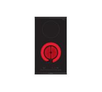 Bosch PKF375FP2E Series 6 Domino Glass Ceramic Hob, 30 cm Wide, PowerBoost Faster Cooking, DirectSelect Intuitive Operation, ComfortProfile Elegant Decorless Design, Child Lock, Black