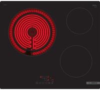 Bosch PKK611BB8E Series 4 Electric Hob - 3 Fireplaces - 60 cm - Power 5700 W - Black